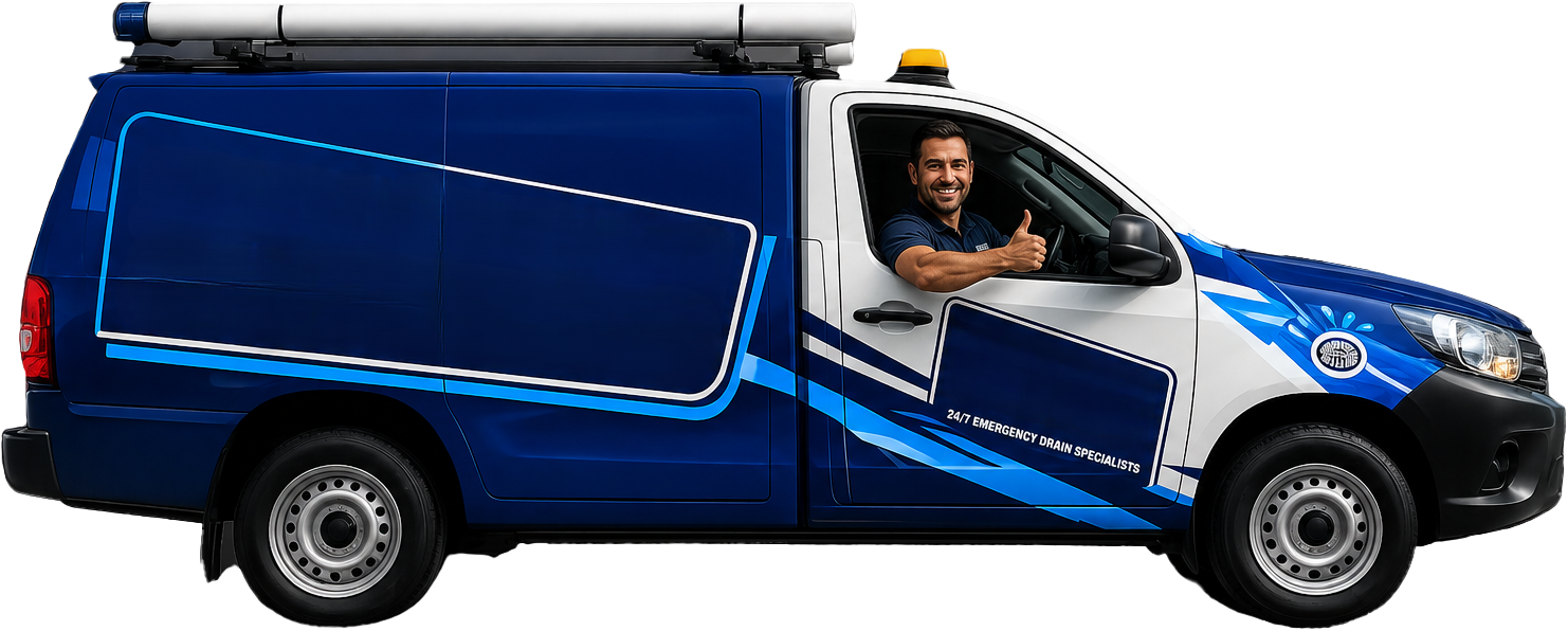 Beaumont Hills Blocked Drains service van